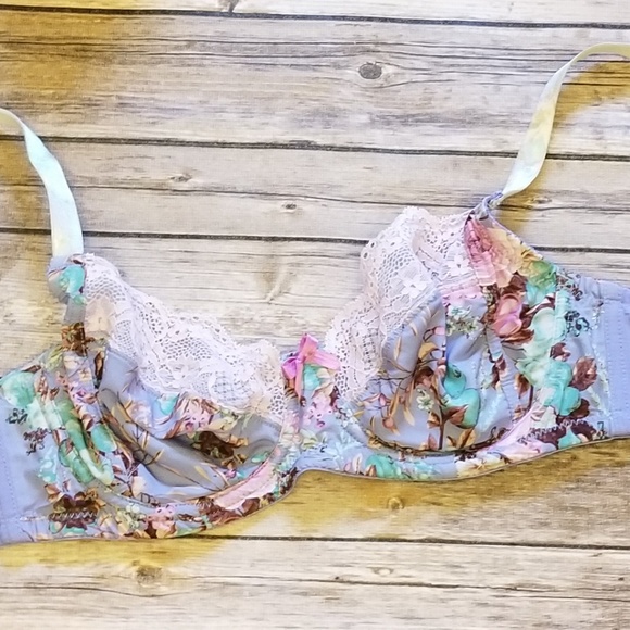 Parfait Other - ⬇️⬇️$20 Parfait Purple Floral Lace Bra Size 30D